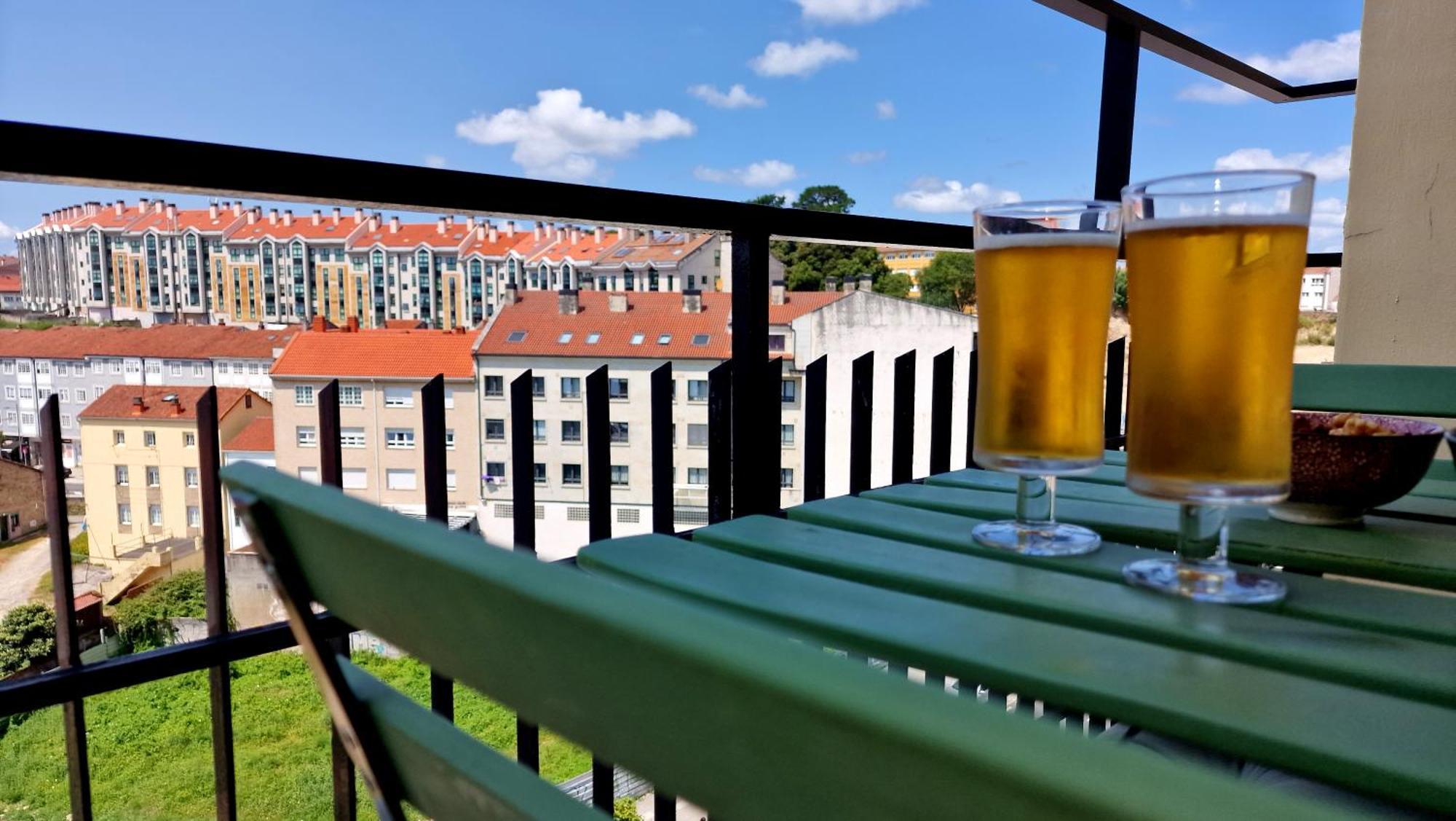 Ferienwohnung Soleado A Un Paseo De La Catedral Santiago de Compostela Exterior foto